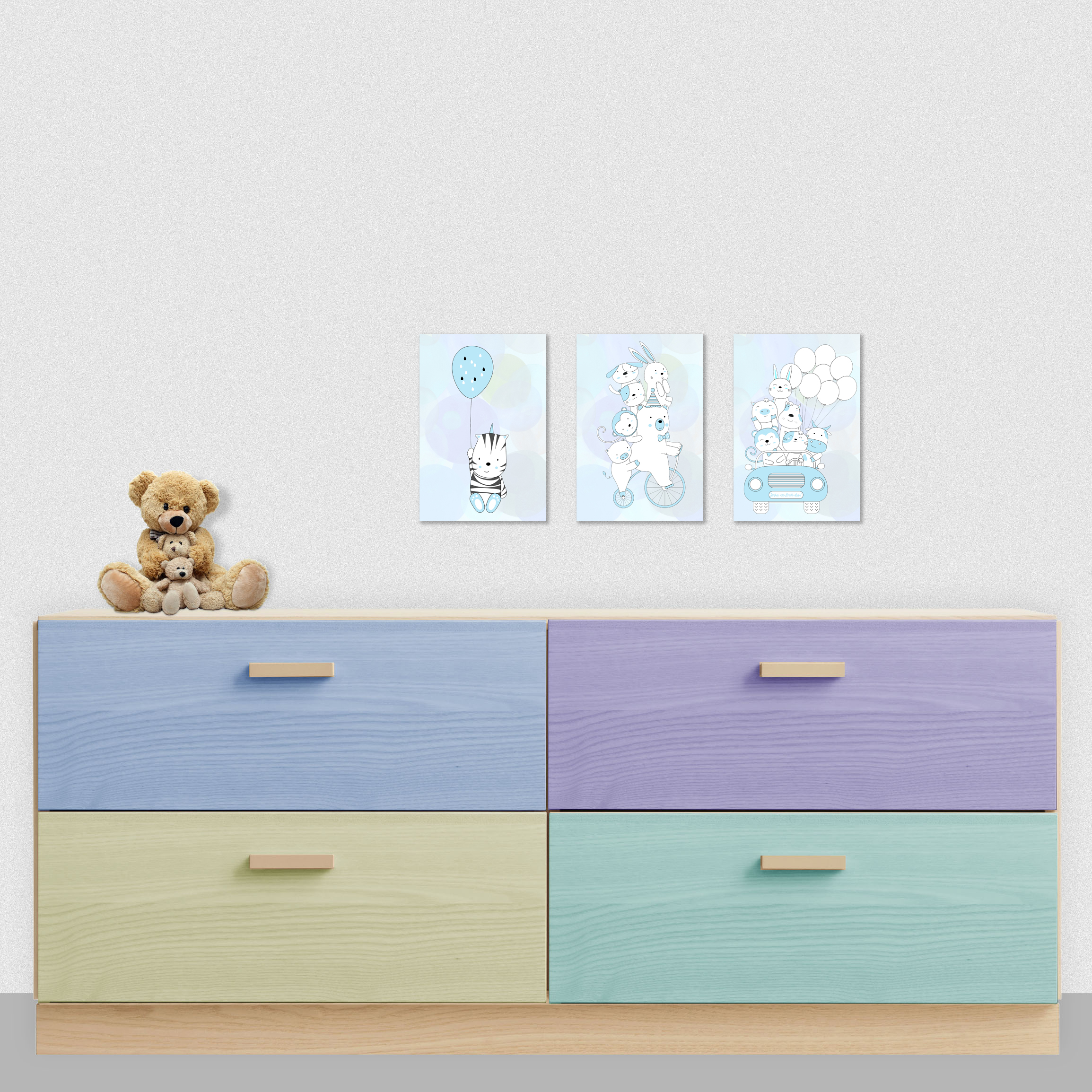 Kit Plaquinhas Decorativas Para Quarto Infantil
