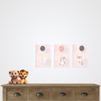 Kit Plaquinhas Decorativas Para Quarto Infantil