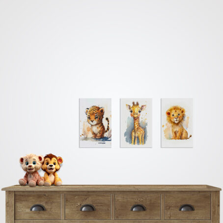 Kit Plaquinhas Decorativas Para Quarto Infantil