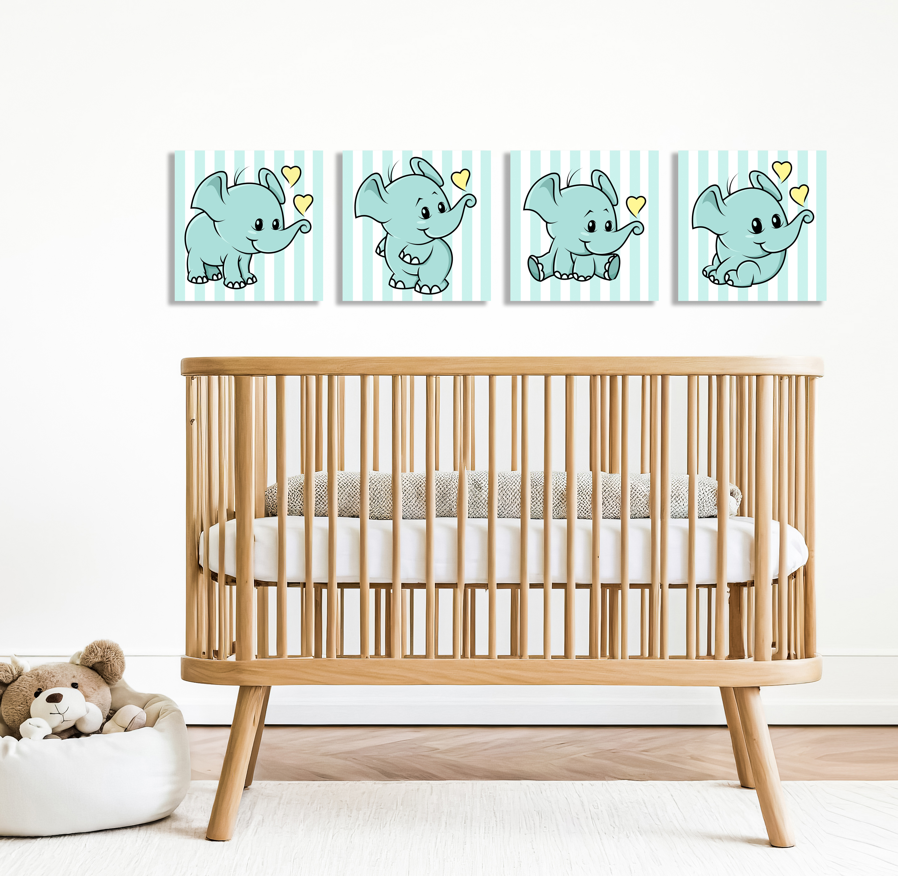 Kit Plaquinhas Decorativas Para Quarto Infantil
