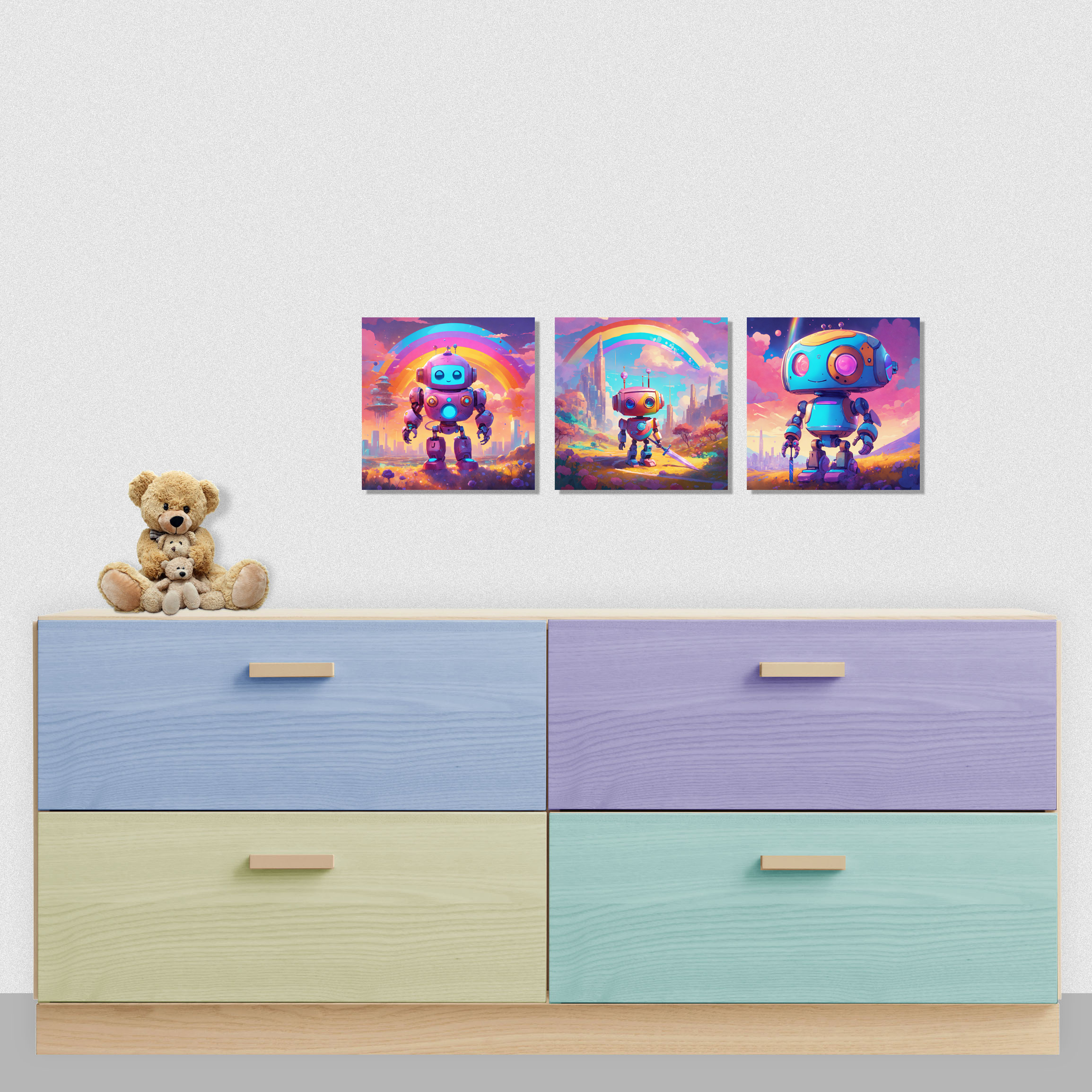 Kit Plaquinhas Decorativas Para Quarto Infantil